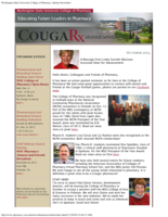 CougaRx Alumni Newsletter, October 2013