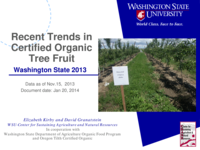 Organic tree fruit trends, 2013