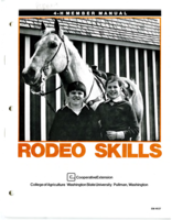 Rodeo skills: 4-H member manual