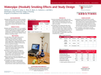 Waterpipe (Hookah) smoking effects and study design