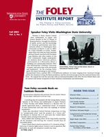 Foley Institute Report, Fall 2003