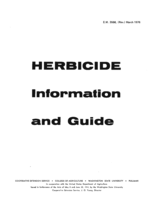 Herbicide information and guide