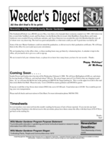 Weeder's Digest, December 2005