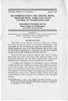 Recommendations for codling moth, orchard mite, aphis and scale control in Washington for 1943