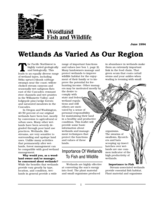 Wetlands as Varied as Our Region
