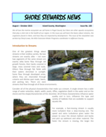 Shore Stewards News, Island County, WA, Issue 105