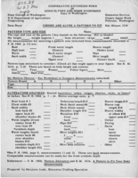 Choose and alter a pattern to fit