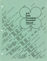 4-H data processing procedure manual