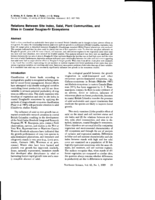 Relations Between Site Index, Salal, Plant Communities, and Sites in Coastal Douglas-fir Ecosystems