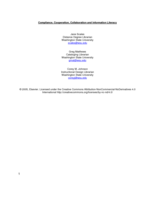 Compliance, cooperation, collaboration and information literacy