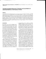 Arboreal invertebrate responses to varying levels and patterns of green-tree retention in northwestern forests