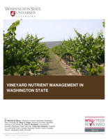 Vineyard nutrient management in Washington State