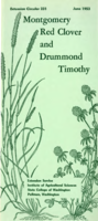 Montgomery Red clover and Drummond Timothy