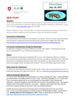 CloverGram, July 10, 2015