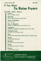 If you want to raise fryers