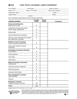 Food for All Occasions--Judge