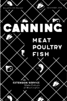 Canning meat, poultry and fish