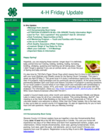 4-H Friday Update, April 3, 2015