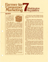 Farmer-to-consumer marketing, 7: Washington regulations