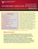 Veterinary Medicine Extension Newsletter, Spring 2014