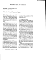 Yellowstone Fires:  A Preliminary Report