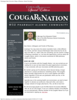 CougaRx Alumni Newsletter, November 2014