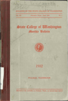 College catalog, 1932