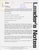 Lesson No. 3, Pay attention