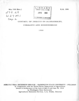 Control of insects on blueberries, currants and gooseberries