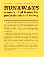 Runaways: some critical issues for professionals and society