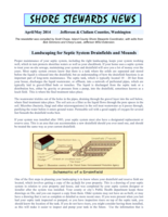 Shore Stewards News, Jefferson and Clallam Counties, WA, April/May 2014