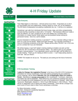 4-H Friday Update, October 18, 2013