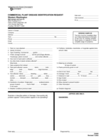 Plant Disease Identification Request Form