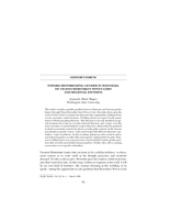 Toward Historicizing Gender in Polynesia: On Vilsoni Hereniko's Woven Gods and Regional Patterns