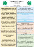 Thurston County 4-H LINK, March 20, 2020