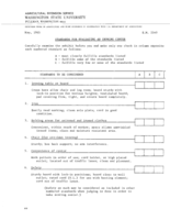 Standards for evaluating an ironing center