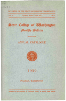 College catalog, 1919