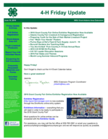 4-H Friday Update, June 10, 2016