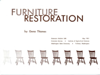 Furniture restoration