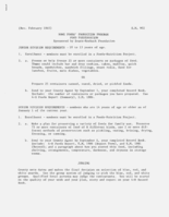 Home foods' production program: Food preservation