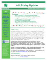 4-H Friday Update, December 20, 2019