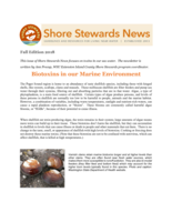 Shore Stewards News, Fall 2018