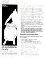 Snowmobiling safety