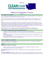 Home-A-Syst: Milking Center Wash Water Treatment