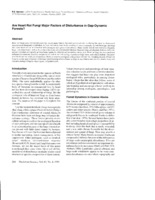 Are heart rot fungi major factors of disturbance in gap-dynamic forests?