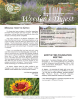 Weeder's Digest, November 2010