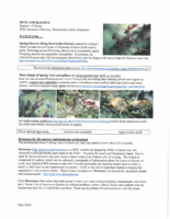 Bugs and Blights, May 2010