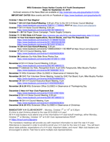 Grays Harbor County 4-H News Blast, September 25, 2019