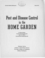 Pest and disease control in the home garden
