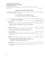 Standards for evaluating kitchen storage